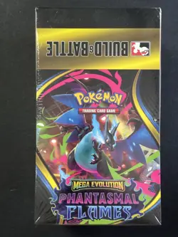 Pokemon Mega Evolution Phantasmal Flames Build & Battle 10-Box Display Sealed - Image 1