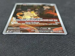 Team Rocket's Meowth Pokemon Destined Rivals 203/182 Illustration Rare Holo - Image 2
