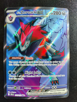 N's Zoroark ex 175/159 Ultra Rare Holo SV09: Journey Together Pokemon TCG JTG NM - Image 1