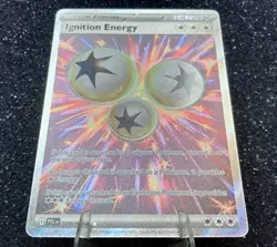 Ignition Energy (124/094) ~ Mint/NM Phantasmal Flames 2025 Full Art Pokemon TCG - Image 4