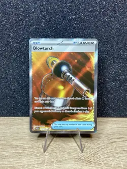 TRAINER- Blowtorch 117/094 ~ Mint/NM Phantasmal Flames 2025 Full Art Pokemon TCG - Image 1
