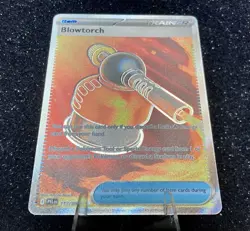TRAINER- Blowtorch 117/094 ~ Mint/NM Phantasmal Flames 2025 Full Art Pokemon TCG - Image 4