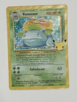 Pokemon Venusaur Celebrations: Classic Collection • 15/102 Holofoil - Image 1