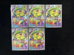 2025 Pokemon TCG Japanese M2 081/080 AR Ludicolo Art Rare Inferno X Lot*5 -JA75 - Image 2