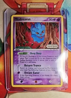 Pokemon TCG Misdreavus 40/92 Legend Maker Reverse Holo Stamped - NM 💎 - Image 1