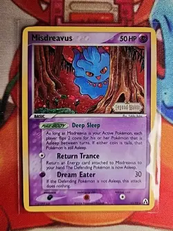 Pokemon TCG Misdreavus 40/92 Legend Maker Reverse Holo Stamped - NM 💎 - Image 2