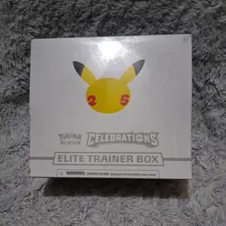 Pokemon TCG: 25th Anniversary Celebrations Elite Trainer Box (2021) 820650809439 - Image 1