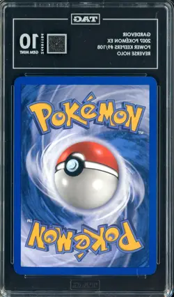 2007 Pokemon Ex Power Keepers #9/108 Gardevoir Reverse Holo TAG 10 GEM MINT - Image 2