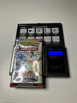 22.73g Prismatic Evolutions Pokemon Booster Pack New Sealed - Image 1