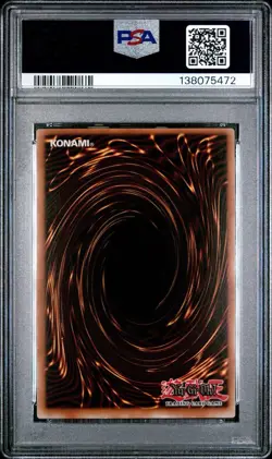 2002 Yu-Gi-Oh! Dark Magician Starter Deck: Yugi SDY Unlimited Ultra Rare PSA 7 - Image 2