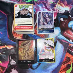 Op14 One Piece Azure Sea’s Seven Bulk Lot (130+ C&UC) 20 R 4 Leader, 4 Don Cards - Image 1
