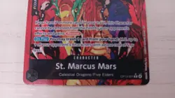 St. Marcus Mars (Alternate Art) OP13-091 Carrying On His Will (Foil) - Image 3
