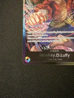 Monkey.D.Luffy Release Event Leader One Piece TCG English Foil Promo - Image 5