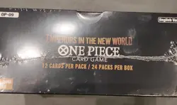 One Piece TCG Sealed Booster BOX [OP-09] "Emperors in the New World" - Image 2