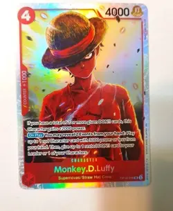 Monkey D Luffy SR OP12-015 Legacy of the Master One Piece English - Image 1
