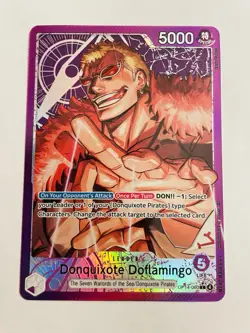 DONQUIXOTE DOFLAMINGO - OP14-060 Alternative Art`One Piece The Azure Sea's Seven - Image 1