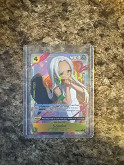 One Piece TCG S-Snake (Alternate Art) OP13-114 Carrying On His Will Foil - Image 1