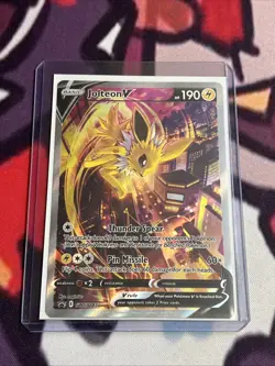 Jolteon V SWSH183 SWSH: Sword & Shield Promo Cards Holo - Image 1
