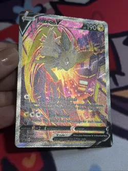 Jolteon V SWSH183 SWSH: Sword & Shield Promo Cards Holo - Image 4