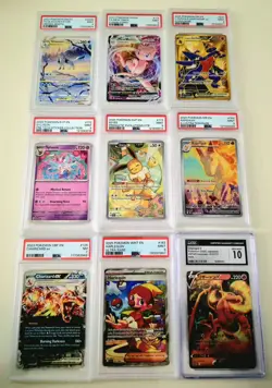 POKEMON CARD LOT PSA AND CGC - Image 1