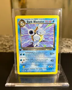 Dark Blastoise #20/82 | 1st Edition Team Rocket Pokemon Card NM! - Image 1