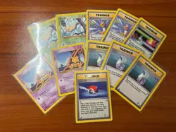 ⭐Pokemon Base Set 2 Non Holo Lot of 11 Cards WOTC TCG Pokemon Vintage MP-LP - Image 1