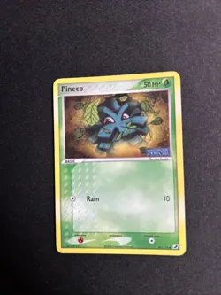 Pokemon Card - Pineco Unseen Forces 66/115 Reverse Holo Stamped LP - Image 2