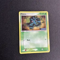 Pokemon Card - Pineco Unseen Forces 66/115 Reverse Holo Stamped LP - Image 3