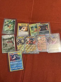 Lot of 10 Mid End Pokemon Cards - Image 1
