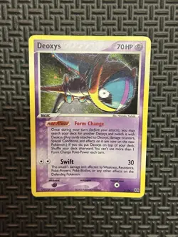 Deoxys (Speed) - 2/106 - Pokemon EX Emerald Holo Card MP - Image 1
