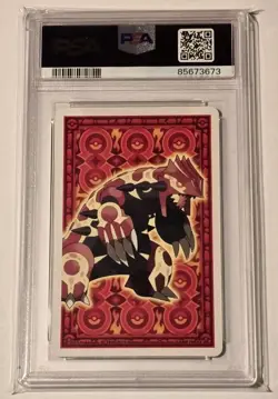 2015 Pokemon Omega Ruby Poker Playing Cards Torchic Ace of Diamonds PSA 10 POP 3 - Image 2