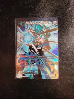 Dragon Ball Super Card BT2-123 SCR Ultimate Force SSB Vegito - Image 1