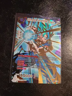 Dragon Ball Super Card BT2-123 SCR Ultimate Force SSB Vegito - Image 2