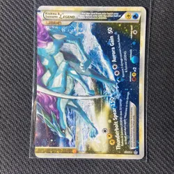 Pokemon Unleashed Raikou Suicune Legend Bottom Card 93/95 (Has light scratches) - Image 1