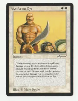 Eye for an Eye (LP) #4 Arabian Nights ARN Magic card old school see pics MTG - Image 1