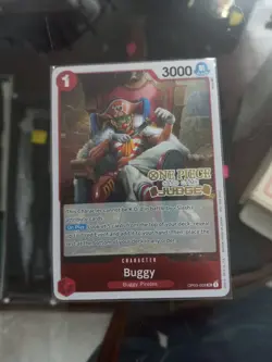 Buggy (Judge Pack Vol. 2) OP03-008 One Piece Promotion Cards Foil - Image 1