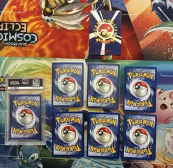 Vintage Pokemon Card Lot WOTC Holo PSA Fire Dragonair Meowth Entei - Image 2