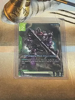 Ortega’s Rick Dom(GQ) - ST06-007 C+ Gundam Card Game - Image 1