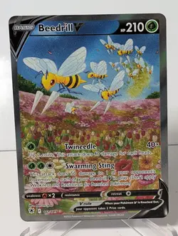 Beedrill V - 161/189 - Pokemon Astral Radiance Alternate Art Ultra Rare Card NM - Image 1