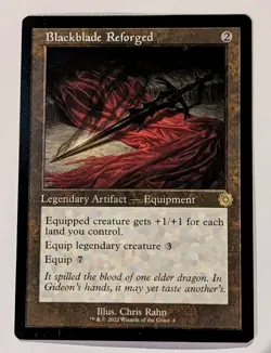 Blackblade Reforged The Brothers' War: Retro Frame Artifacts - MTG RARE - Image 1