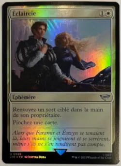 mtg magic Reprieve FOIL FRENCH vf fr Eclaircie blanc ephemere - Image 1