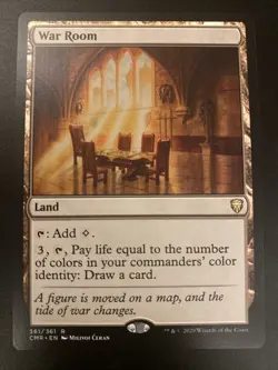 War Room 361/361 MTG Commander Legends Rare NM English - Image 1