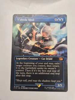 Y'SHTOLA RHUL [Borderless] - Mythic - FIN Final Fantasy MTG #0577 Full Art - Image 1