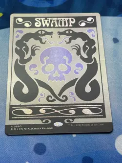 MTG Swamp (0890) (Rainbow Foil) Foil NM Secret Lair Drop Series Magic 890 - Image 2