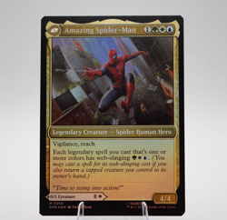 Amazing Spider-Man Peter Parker | #10 | Mythic 2-Sided Foil | Spider-Man | MTG - Image 1