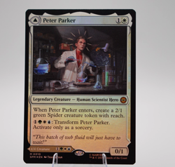 Amazing Spider-Man Peter Parker | #10 | Mythic 2-Sided Foil | Spider-Man | MTG - Image 2
