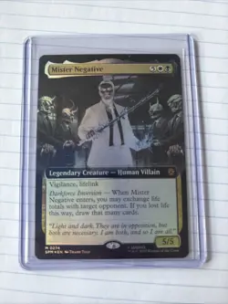 WOTC Marvel's Spider-Man Mister Negative (Extended Art) (MR) NM - Image 1