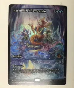 Harmonized Crescendo (0384) (Showcase) Lorwyn Eclipsed Foil - Image 1