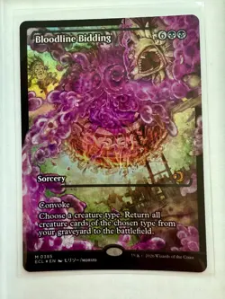 Bloodline Bidding (Showcase) Foil M Lorwyn Eclipsed 385 NM - Image 1