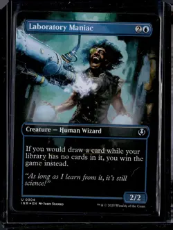 Laboratory Maniac (Borderless) - 304 - Foil - INR - NM - MTG Magic the Gathering - Image 1
